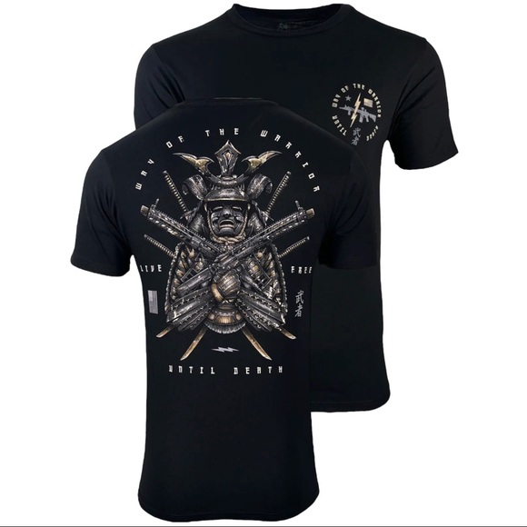 Howitzer Style Men's T-Shirt Way Of The Warrior Military Grunt MFG - Picture 1 of 11